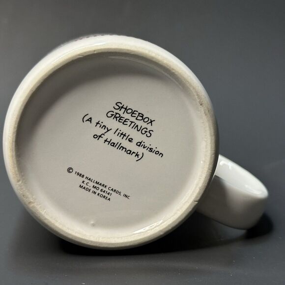 Hallmark Shoebox Greetings Coffee Mug, Some Days This Job Really Gets to Me VTG - Picture 10 of 10